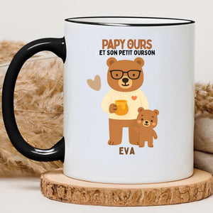 Papi Ours – Cadeau personnalisé – Henriette & Co