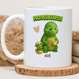 PAPA SAURUS – Cadeau personnalisé – Henriette & Co