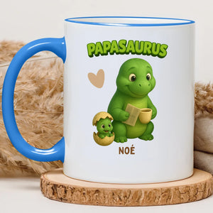 PAPA SAURUS – Cadeau personnalisé – Henriette & Co