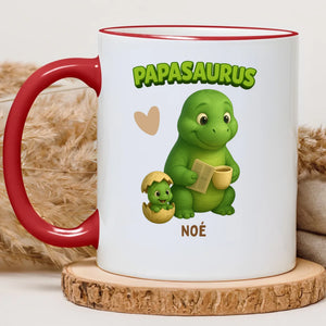 PAPA SAURUS – Cadeau personnalisé – Henriette & Co
