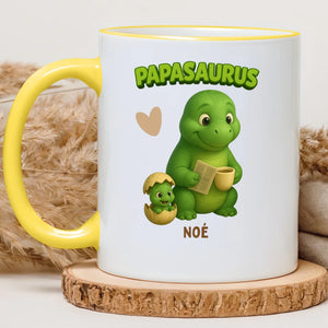 PAPA SAURUS – Cadeau personnalisé – Henriette & Co