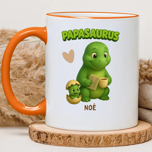 PAPA SAURUS – Cadeau personnalisé – Henriette & Co