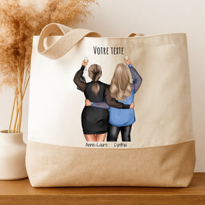 Tote Bag - Besties – Cadeau personnalisé – Henriette & Co