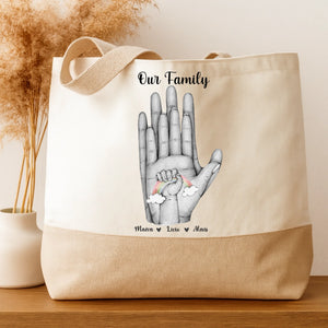 Tote Bag - Lovely Family – Cadeau personnalisé – Henriette & Co