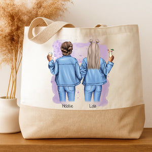 Tote Bag - Sisters – Cadeau personnalisé – Henriette & Co