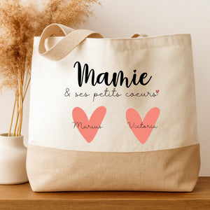 Mamie Coeurs – Cadeau personnalisé – Henriette & Co