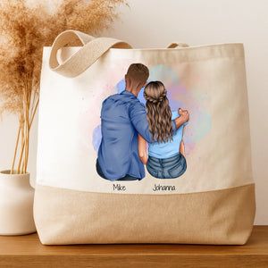 Tote Bag - Mon amour – Cadeau personnalisé – Henriette & Co