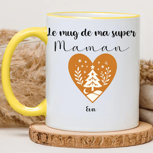 Coeur - Mamie – Cadeau personnalisé – Henriette & Co