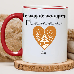 Coeur - Mamie – Cadeau personnalisé – Henriette & Co