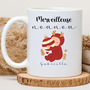 Renne - Mamie – Cadeau personnalisé – Henriette & Co