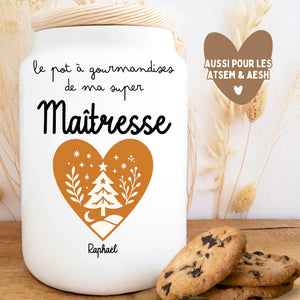 Xmas - Maîtresse – Cadeau personnalisé – Henriette & Co