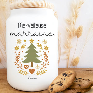 Sapin - Marraine – Cadeau personnalisé – Henriette & Co