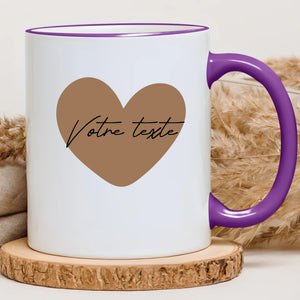 Heart - Marraine – Cadeau personnalisé – Henriette & Co