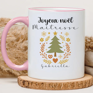 Tree - Maîtresse – Cadeau personnalisé – Henriette & Co