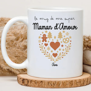 Heart - Maman – Cadeau personnalisé – Henriette & Co