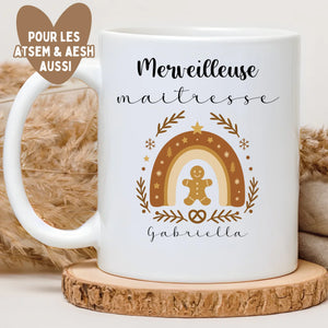 Stars - Maîtresse – Cadeau personnalisé – Henriette & Co