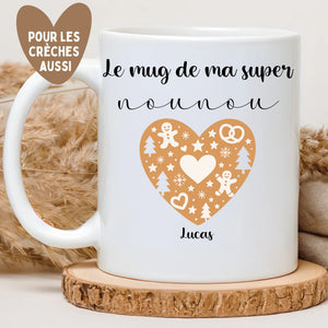 Bretzel - Nounou – Cadeau personnalisé – Henriette & Co