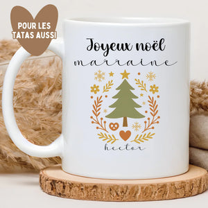 Tree - Marraine – Cadeau personnalisé – Henriette & Co