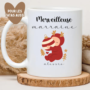 Mignon - Marraine – Cadeau personnalisé – Henriette & Co