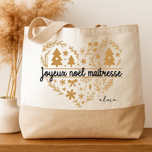 Navidad - Marraine – Cadeau personnalisé – Henriette & Co