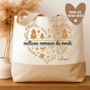 Navidad - Marraine – Cadeau personnalisé – Henriette & Co