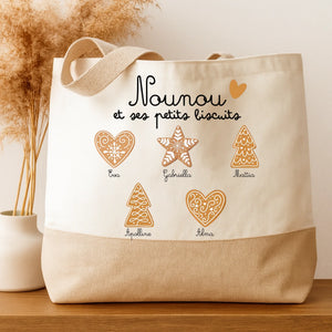 Biscuit - Nounou – Cadeau personnalisé – Henriette & Co