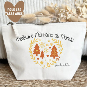 Flocons - Marraine – Cadeau personnalisé – Henriette & Co