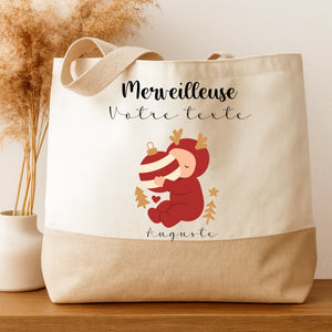 Sapin doré – Cadeau personnalisé – Henriette & Co