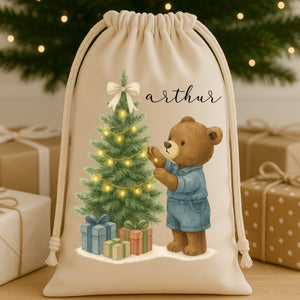 Hotte ours – Cadeau personnalisé – Henriette & Co