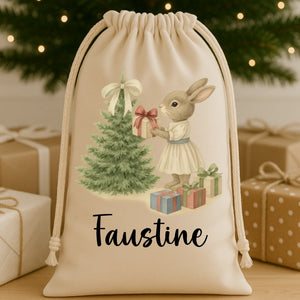 Hotte lapin – Cadeau personnalisé – Henriette & Co