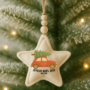 XMAS CAR – Cadeau personnalisé – Henriette & Co