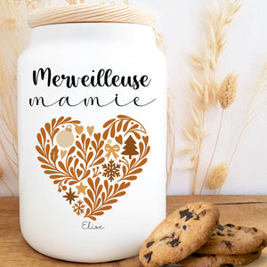 Noeud - Marraine – Cadeau personnalisé – Henriette & Co