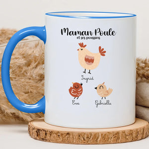 Maman Poule – Cadeau personnalisé – Henriette & Co