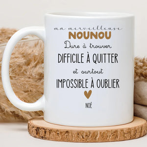 Nounou Veilleuse – Cadeau personnalisé – Henriette & Co
