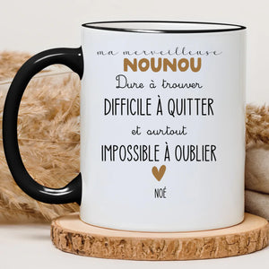 Nounou Veilleuse – Cadeau personnalisé – Henriette & Co