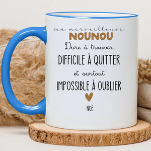 Nounou Veilleuse – Cadeau personnalisé – Henriette & Co
