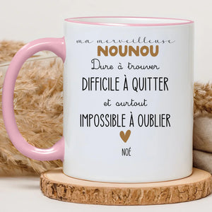 Nounou Veilleuse – Cadeau personnalisé – Henriette & Co