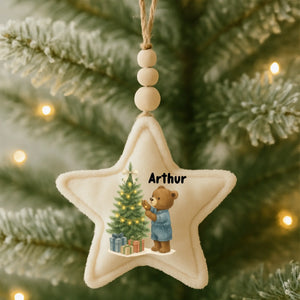 xmas bear – Cadeau personnalisé – Henriette & Co