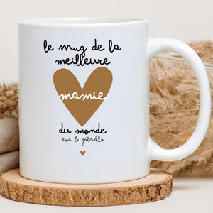 Meilleure mamie – Cadeau personnalisé – Henriette & Co