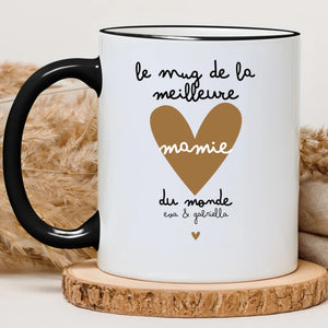 Meilleure mamie – Cadeau personnalisé – Henriette & Co