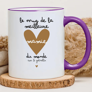 Meilleure mamie – Cadeau personnalisé – Henriette & Co