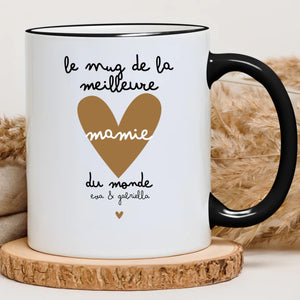 Meilleure mamie – Cadeau personnalisé – Henriette & Co