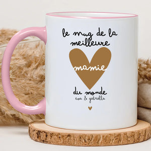 Meilleure mamie – Cadeau personnalisé – Henriette & Co