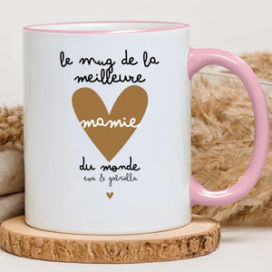 Meilleure mamie – Cadeau personnalisé – Henriette & Co