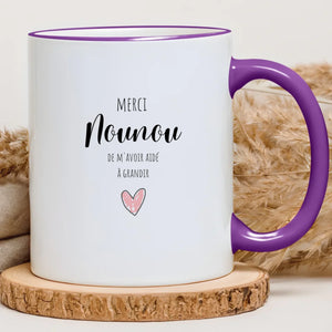 Nounou d'amour – Cadeau personnalisé – Henriette & Co