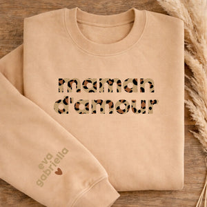 Pull Léopard – Cadeau personnalisé – Henriette & Co