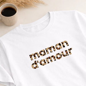 T-shirt Léopard – Cadeau personnalisé – Henriette & Co