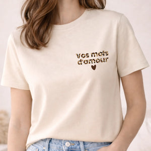 Mot d'amour – Cadeau personnalisé – Henriette & Co