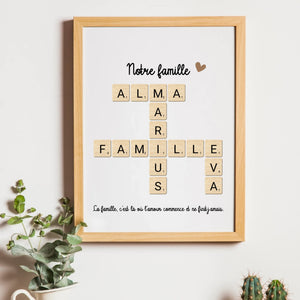 Scrabble – Cadeau personnalisé – Henriette & Co