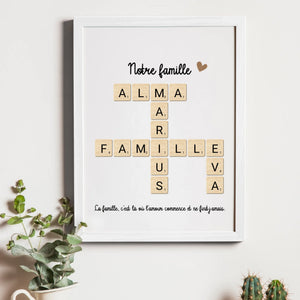 Scrabble – Cadeau personnalisé – Henriette & Co